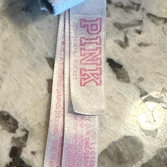 Lot of Two Pink by Victoria's Secret Blue Lace Bralettes. Both Size Large. - Picture 6 of 6